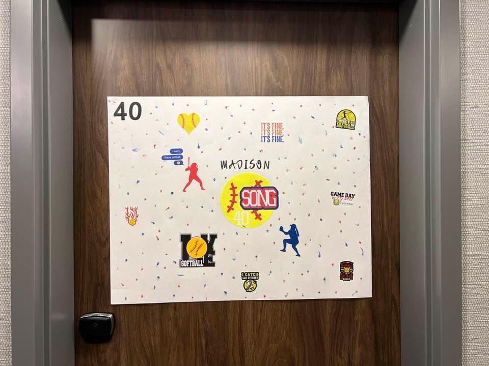 I cannot explain how lucky I am to catch for my team. This season has been an amazing experience for me and I have gotten the opportunity to learn so much while having so much fun. I cannot be more grateful to my coaches for believing in me and helping me believe in myself.