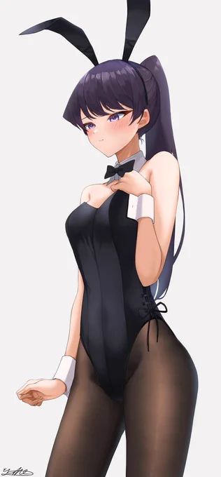 再掲 #バニーの日     #古見さん 