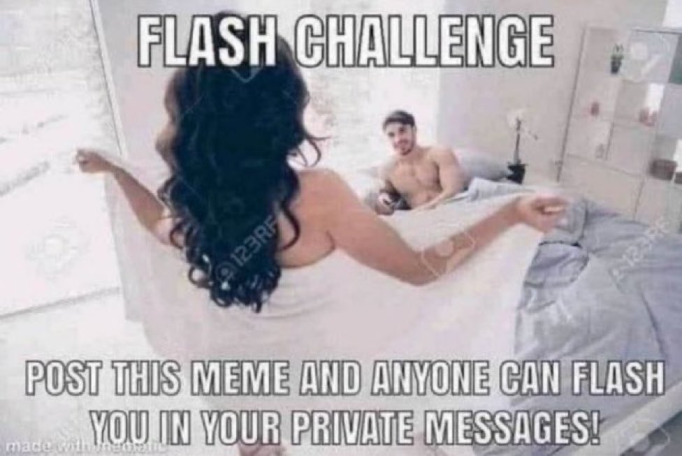 BustyBlondeWife's tweet photo. Let’s see who will do this #nsfwtwt #flashsunday https://t.co/9qFzMW0LL7