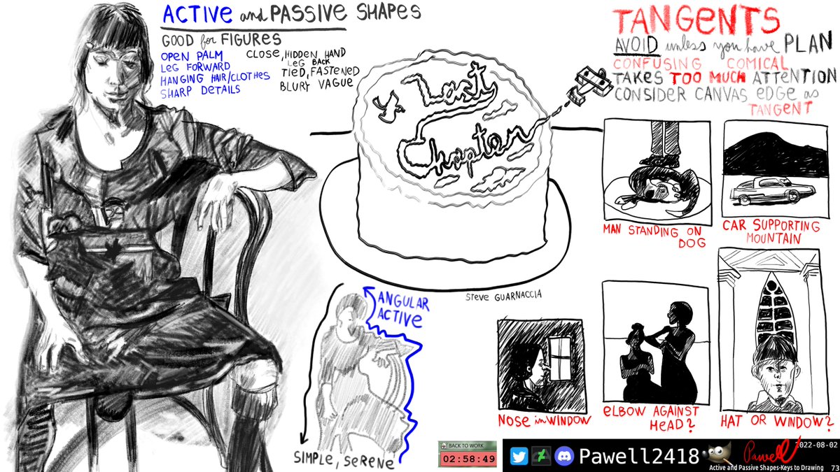 Pawell2418's tweet photo. #KeysToDrawing - Active and Passive Shapes
There are a lot of subtle ways how to pimp up pictures and honestly if i didnt know what to look for i would never notice. Oh well, off we go into last segment of the book. https://t.co/bgj0gbZDEK