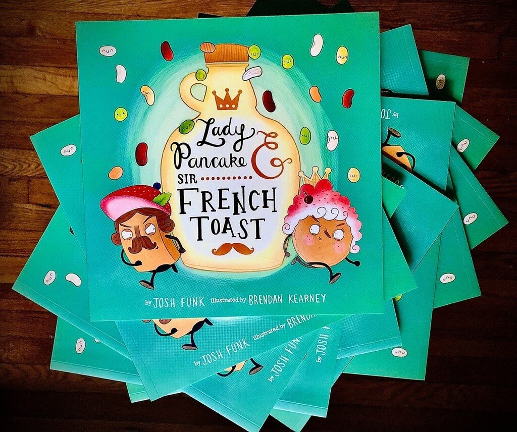joshfunkbooks's tweet image. AMAZING NEWS! After 7 years, Lady Pancake &amp;amp; Sir French Toast is now available in paperback - and my author copies arrived, so it's #giveaway time!

RT/QT, Follow, &amp;amp; ❤️ by Thursday, 8/4 to enter to #win one of TEN copies!

@brendandraws @UnionSqandCo @UnionSquareKids