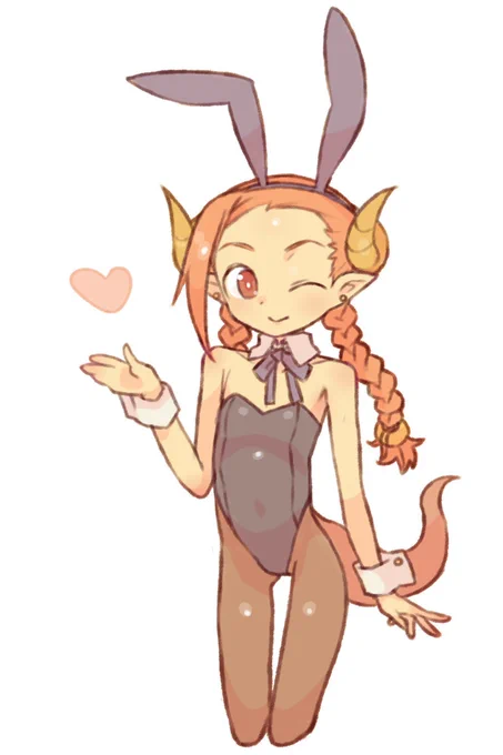 前に描いたバニーを投入してやり過ごす 