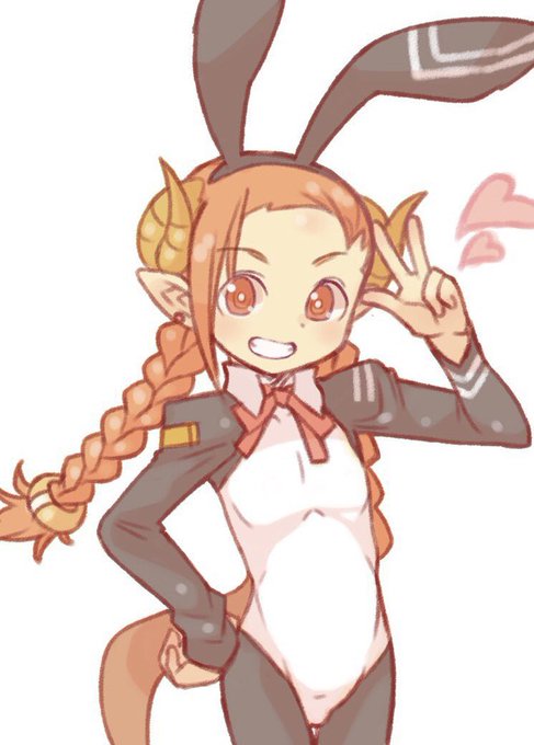 前に描いたバニーを投入してやり過ごす 