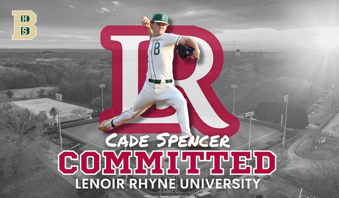 I am blessed and excited to announce my commitment to Lenoir-Rhyne University to further my academic and athletic career! Thank you to everyone who made this possible. <a href="/Baseball_LR/">LR BEARS BASEBALL</a> <a href="/CoachRamirez7/">Chris Ramirez</a> <a href="/BandysBaseball/">Bandys Baseball</a> <a href="/Athletes_Lab/">Athletes Lab</a>