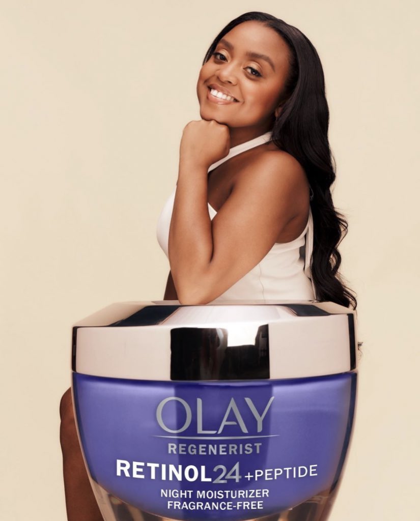 HIPWEEKLY's tweet photo. .@quintabrunson is the new face of @OlaySkin https://t.co/kUo9ZjhzbO