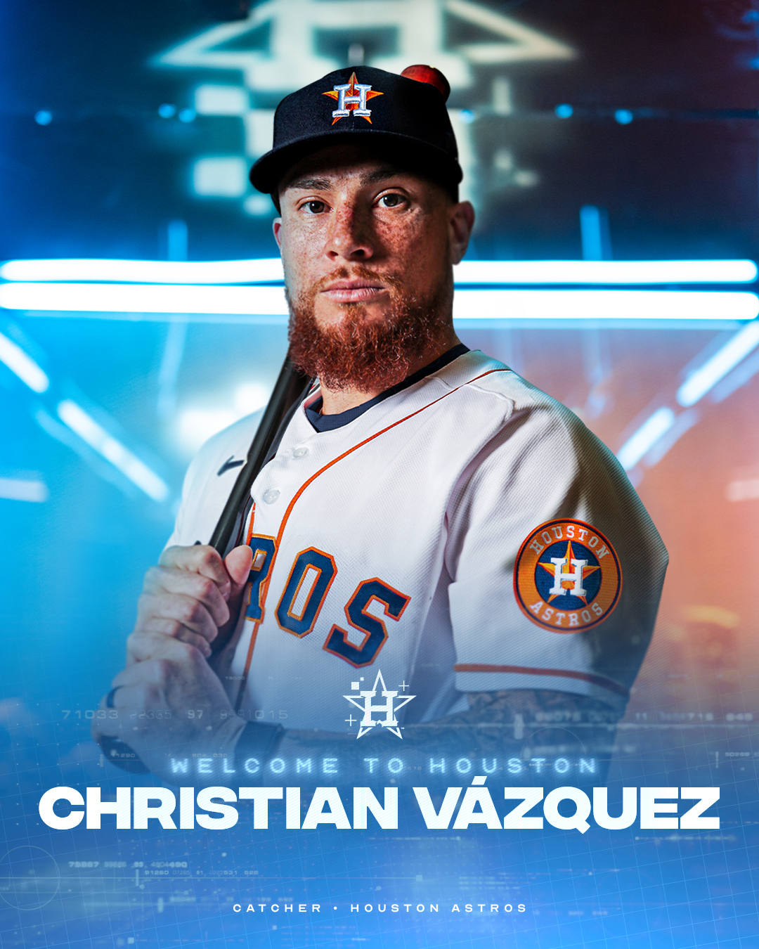 Houston Astros on X: Welcome to Houston, Christian! 🤘   / X