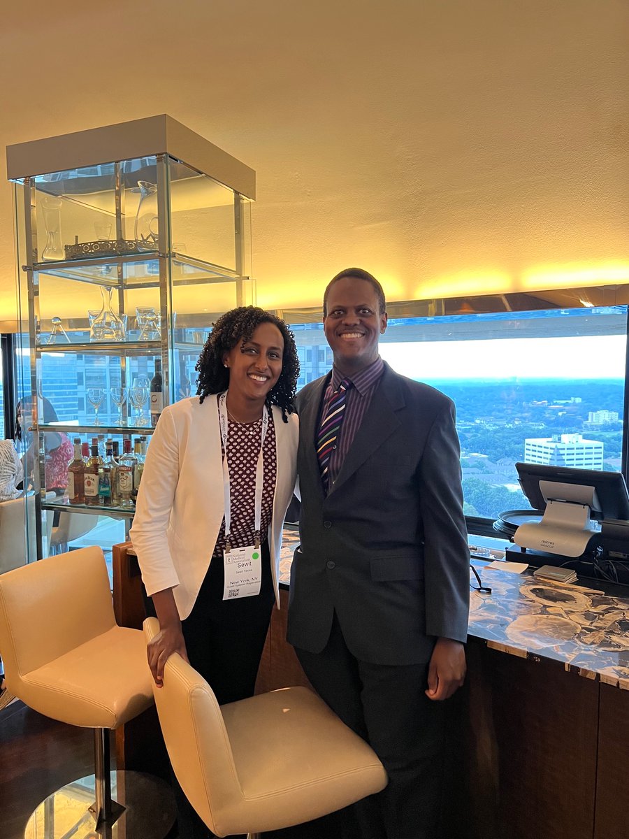 Great to spend time and reconnect with fellow <a href="/Harvard/">Harvard University</a> alum and #RadOnc <a href="/TeckieMD/">Sewit Teckie, MD, MBA</a> following the <a href="/NMA_Rads/">RadsNMA</a> session at the <a href="/NationalMedAssn/">National Medical Association</a> annual meeting!