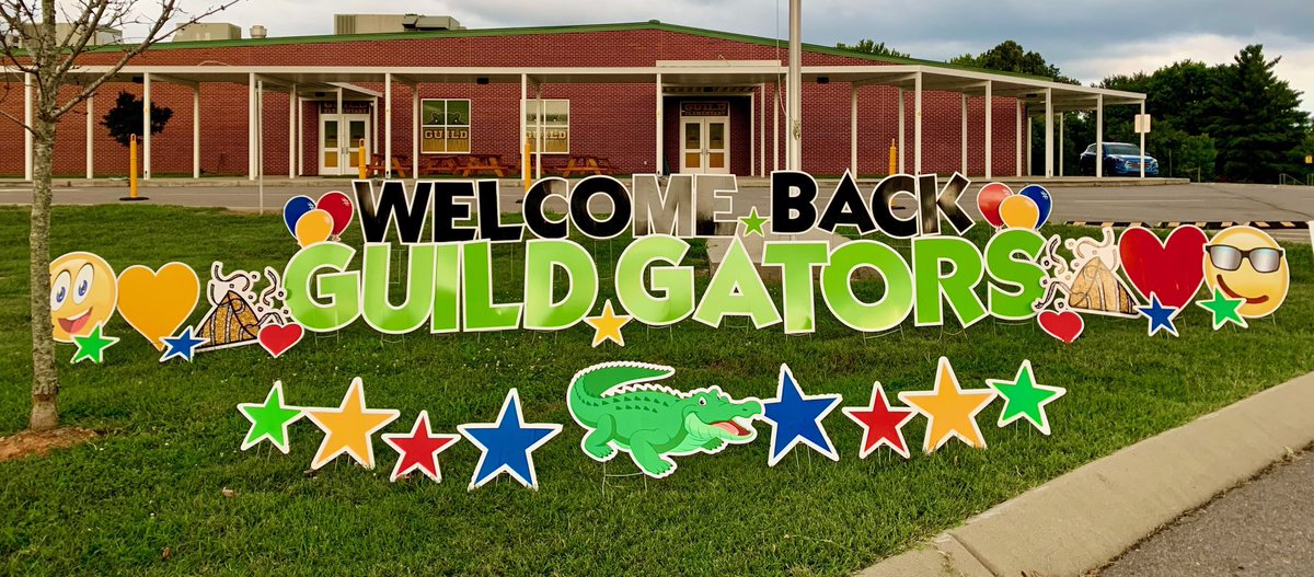 Anyone else already in bed? Or should I ask, anyone not in the bed? 😴 It was a GREAT first day back at Guild. I missed our Gator Family! 🐊 #GuildStrong #firstdayofschool
