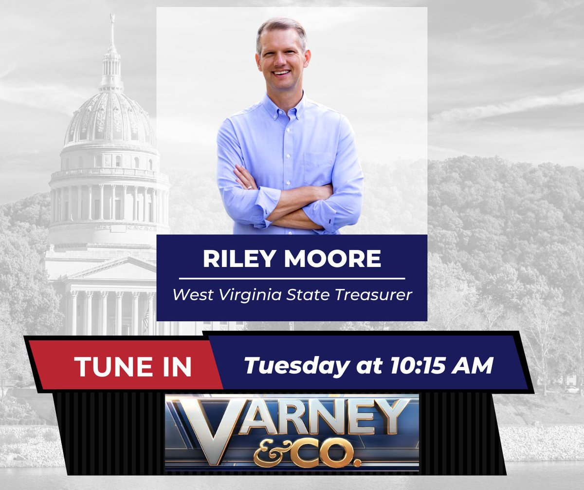 Excited to join @Varneyco on @FoxBusiness tomorrow morning at 10:15 AM! Tune in to our discussion about how my office is defending American energy jobs against woke, liberal corporations.