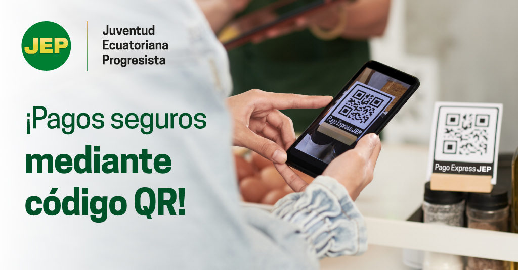 CooperativaJEP's tweet photo. 📲 Nada mejor que usar #PagoExpress para dejar el efectivo a un lado. ¡Opción disponible en #JEPMóvil! https://t.co/venQq5gcLU