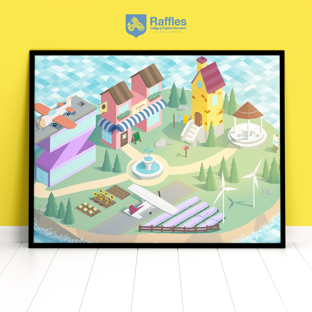 Raffles_KL's tweet photo. Dreaming &amp; wondering, form and create a narrative image that tells a story. 🖼 

Here’s an illustration made up of the name - ZHI. 💕 

#RafflesKualaLumpur #StudyAtRaffles #RKL #BestCollegeExperience #QualityLearningExperience #SuccessByDesign https://t.co/vJFY6qdW2O