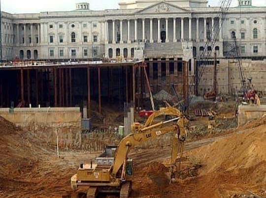 TheoryMud's tweet photo. What is under the US Capitol building? https://t.co/62wYZUODJs