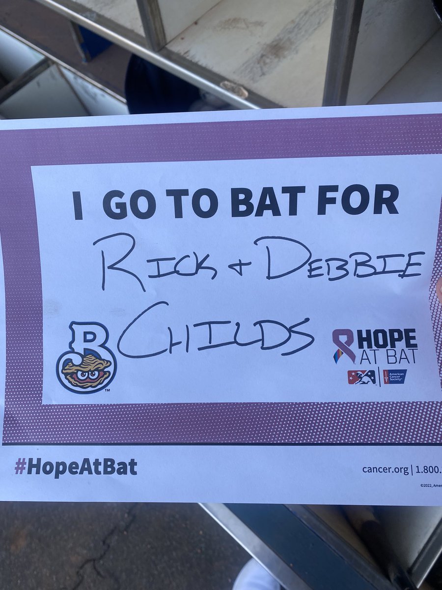 ChildsPlease's tweet photo. Thank you @BiloxiShuckers for putting everything together to raise money for a great cause last Saturday  #ShuckCancer https://t.co/NWrbPZmplm