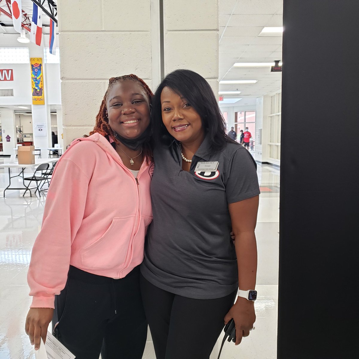 It's official...my 3rd heartbeat, the baby girl, the youngest of my tribe,  &amp; the last of my 3 musketeers is a SENIOR!!!! I'm so grateful that my babies have been loved by and  under the leadership of  @nikki_18724 AKA Momma Shaw! #dhsbulldogs❤️🖤 #co23