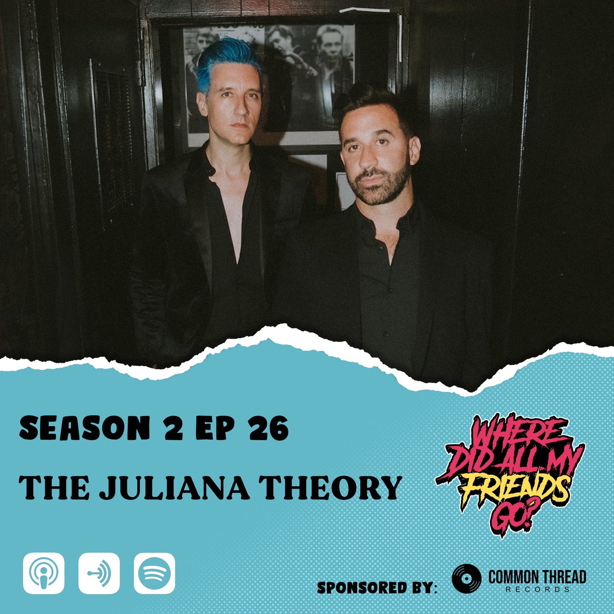 unsignedpoppunk (@unsignedpoppunk) on Twitter photo Friends. We interviewed the legendary Brett Detar from <a href="/TJTofficial/">The Juliana Theory</a>. It was an absolute honor to talk about the band, their new music and get some insight into some movie projects! Give it the episode a listen! Show some love! And let’s talk about it!
unsignedpoppunk.com/podcast Friends. We interviewed the legendary Brett Detar from <a href="/TJTofficial/">The Juliana Theory</a>. It was an absolute honor to talk about the band, their new music and get some insight into some movie projects! Give it the episode a listen! Show some love! And let’s talk about it!
unsignedpoppunk.com/podcast