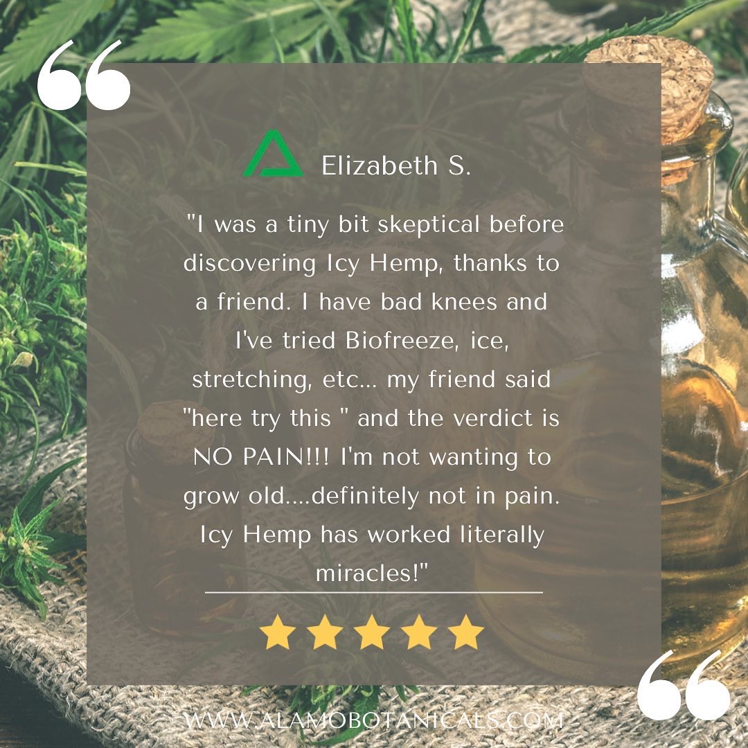 AlamoBotanicals's tweet photo. We greatly appreciate everyone of our customers! Here is some feedback from our customers who have ordered online with us. These are the words of local neighbors who entrust our brand and our products! Shop online at https://t.co/78i0ujZLDF #sanantoniocbd #sanantonioreviews https://t.co/yFrSW0tV3I