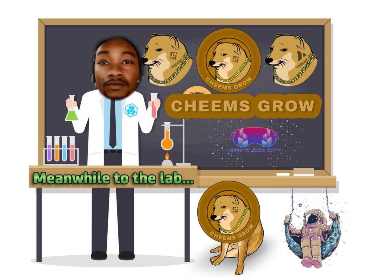 CheemsGrow's tweet photo. @1goonrich Hey brotha ! We are holding strong ! 

CHEEMS GROW THE MATTER OF TIME ☘️ https://t.co/EA2NwQoXXe
