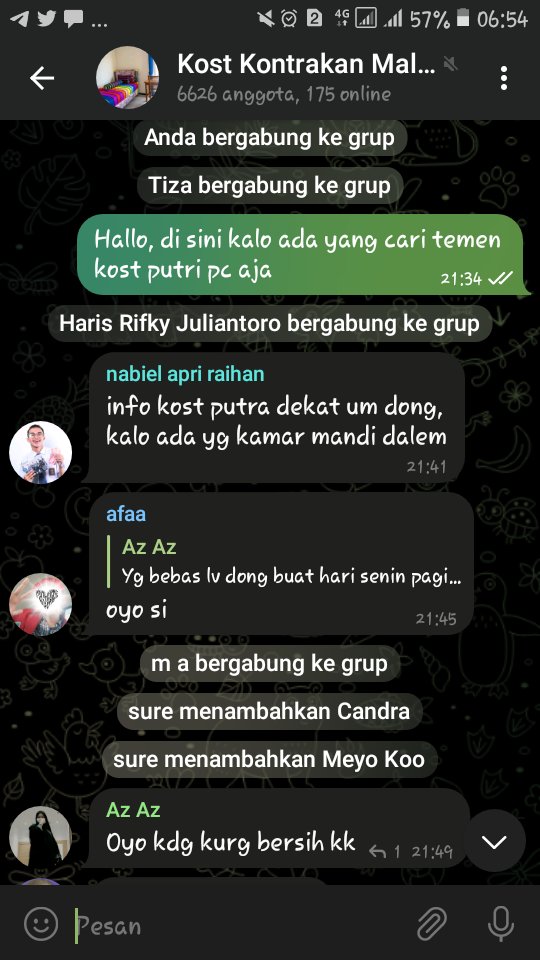 ritata3__'s tweet photo. HELP RT ❗❗
Twitter please do your magic
PENIPUAN OKNUM TERKAIT KOST -KOST AN

Tanggal 20 aku chat di grup buat cari temen kost. Karna aku maba dan gak punya kenalan samsek https://t.co/D7sPQfjLZS