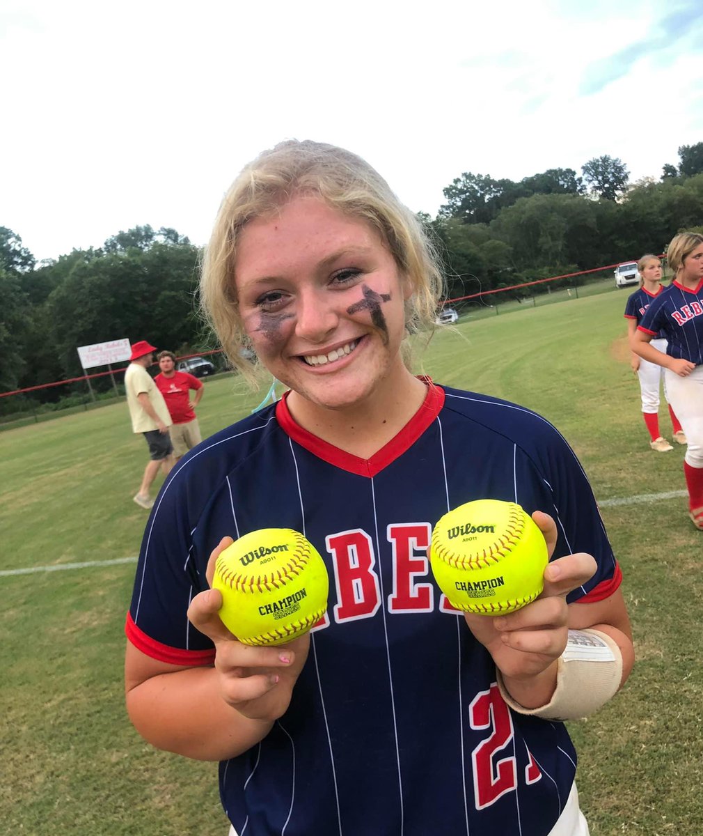2024 <a href="/Bellarose2111/">Bella Carter</a> of Carroll Academy continues destroying balls, hitting her 3rd and 4th home runs of the season in first four games! #emforce