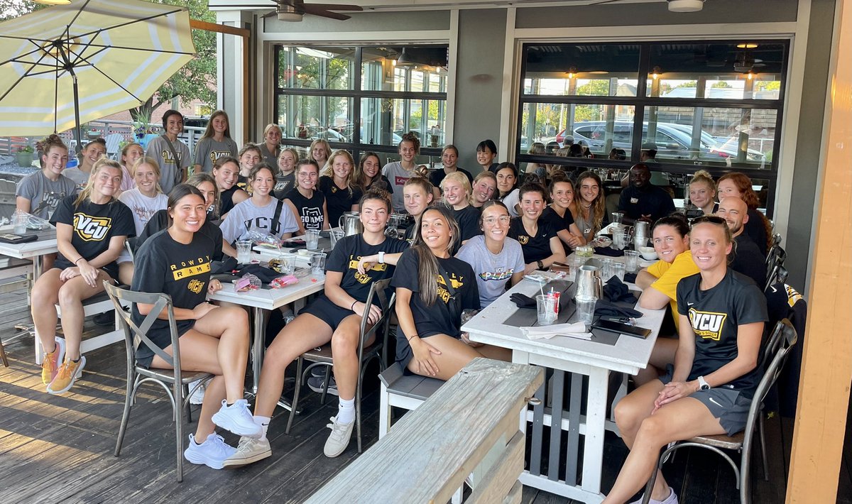 VCUWomensSoccer's tweet photo. ✅ 1st day in the books. Tomorrow can’t come soon enough! https://t.co/eSuSKzWzWC