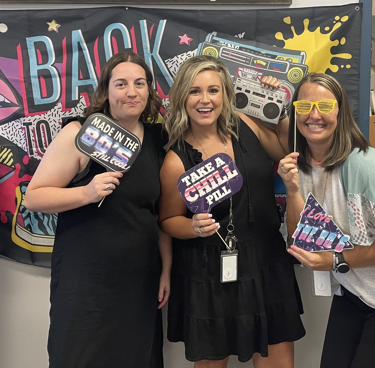 Our Little Bucs staff is READY to take on another year! We can’t wait to have our littles back! 🫶🏼💜🥳 #GISDlilbucs #WeAreFamily