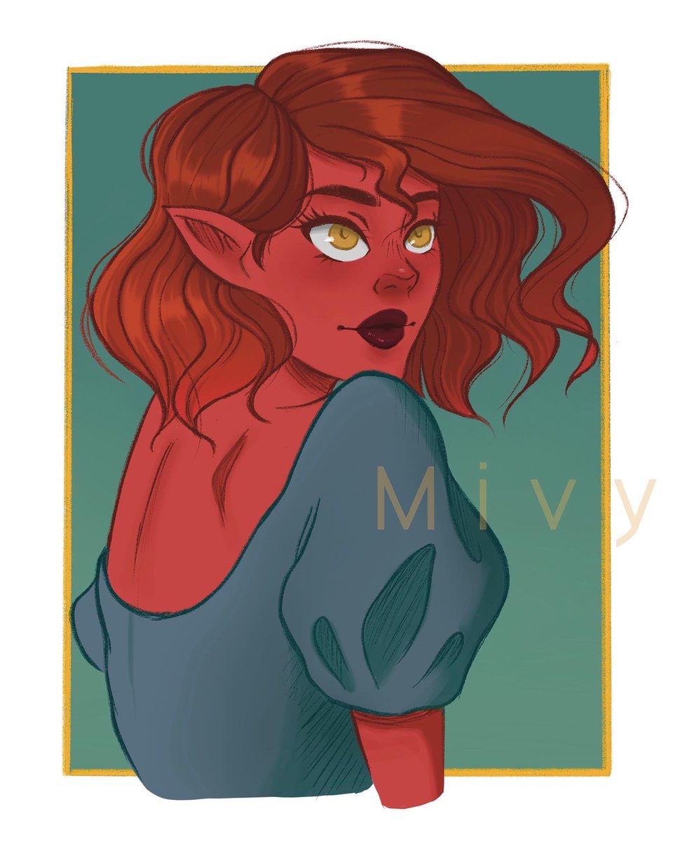 mivy_art's tweet photo. Little late, but last one for #splashofcolorsummer
#art #DigitalArtist #digitalart #fantasy #elf https://t.co/FyOCoYuLsS