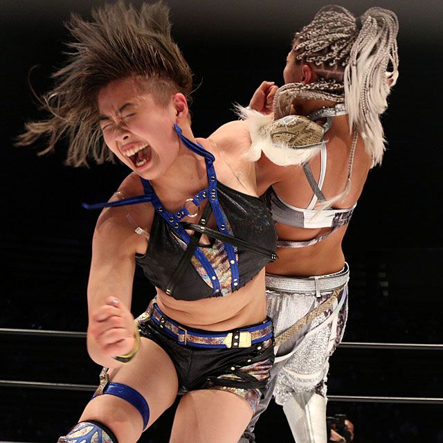 GiantsJarvey's tweet photo. 昨年まで #BeeStar としてタッグを組んでいた #MIRAI と #鈴芽 が同時期に各団体で大活躍💪
MIRAIはスターダム #5STARGP2022 公式戦で岩谷麻優とジュリアから連日の大金星🙌
鈴芽は東京女子 #TPC9 準々決勝で辰巳リカから大金星🙌
今後2人が同時に飛躍することを魂込めて期待してます👮 https://t.co/NciQClWtZ2