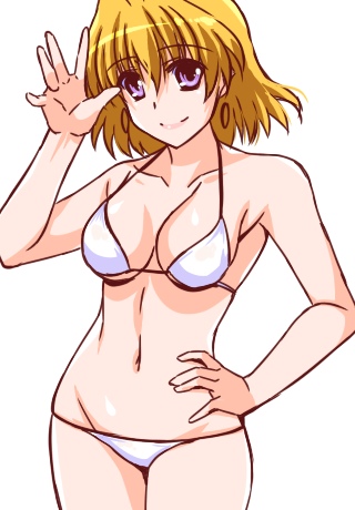 シャマル白ビキニ～ 