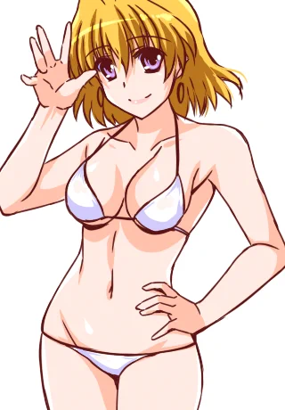シャマル白ビキニ～ 