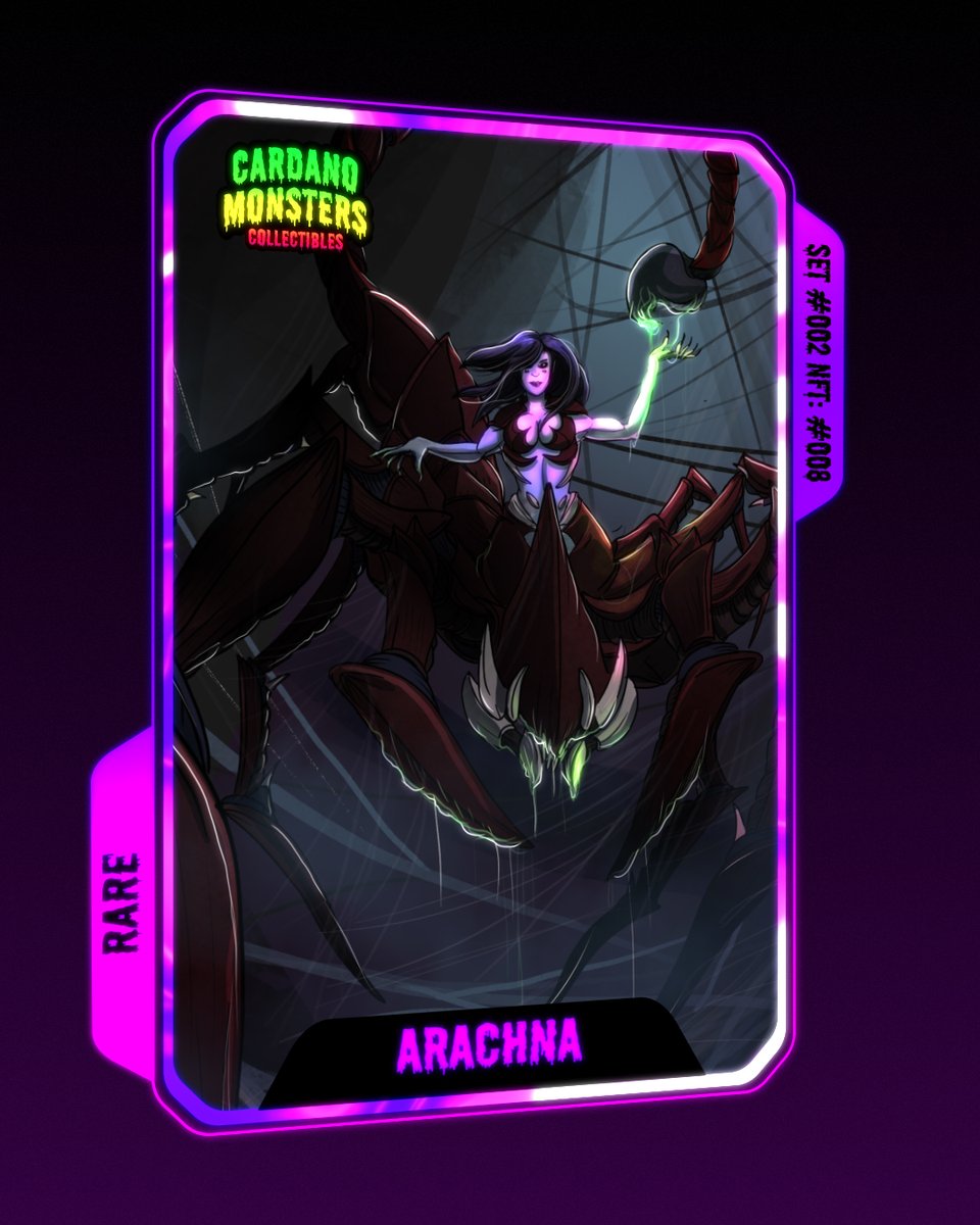 CardanoMonsters Collectibles NFT Trading Cards tweet media