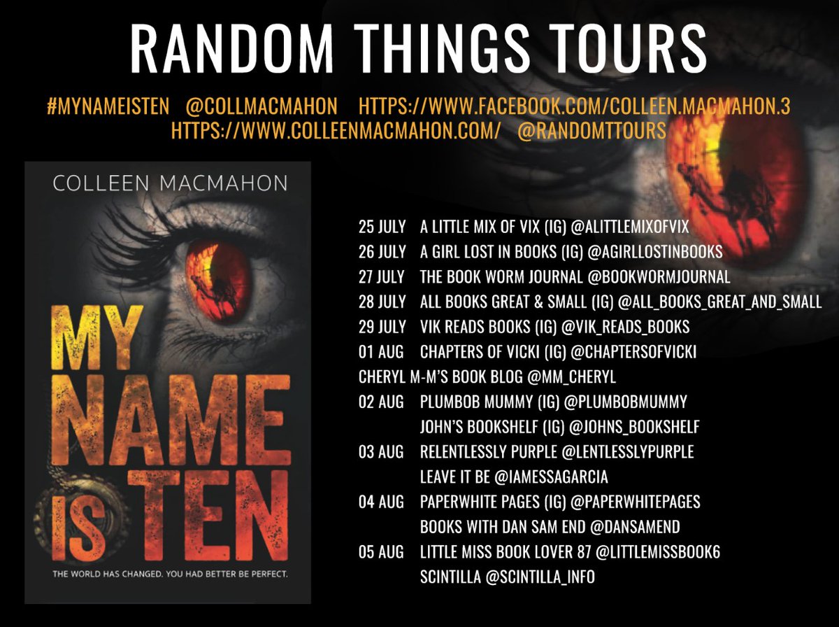 mm_cheryl's tweet photo. CherylM-M's Book Blog: #BlogTour My Name is Ten by Colleen MacMahon @CollMacMahon https://t.co/5QtE1JZKIr #MyNameisTen @RandomTTours #MustRead2022 https://t.co/3fKT5sMNjD