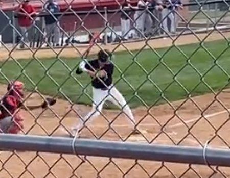 Caleb Raisty is a worker!  2-hour one way drive, 90-minutes of swings with purpose, in a hot, humid garage.  Proud of this dude. The future is bright.  Already looking forward to next weeks session.  <a href="/JRaisty/">jason raisty</a> <a href="/RaistyCaleb/">Caleb Raisty</a>