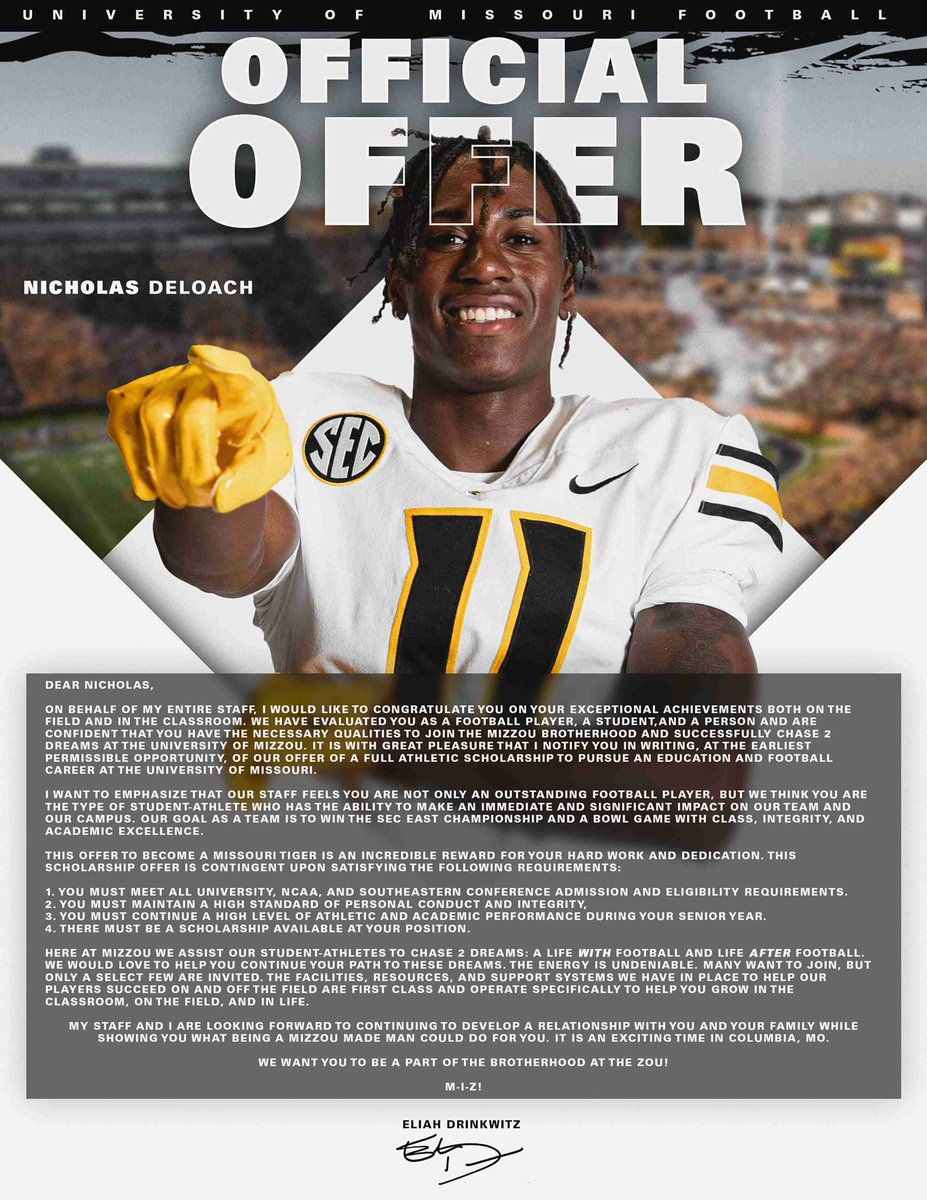 Nicholas DeLoach Jr. tweet media