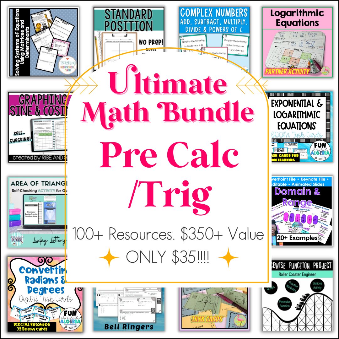 _MrsHutton's tweet photo. Last chance for super great deal on math resources for the year! Deal ends midnight tonight! #mtbos #teachertwitter #mathteachertwitter
https://t.co/hXU2YQgX4C https://t.co/7HPcXByASE
