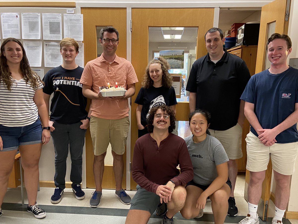 Today marks 10 years since <a href="/The_Lake_Lab/">Lake Lab</a> was open for business at <a href="/WashUengineers/">WashU McKelvey Engineering</a>! We had a great time celebrating our fearless leader’s (<a href="/spencelake/">Spencer Lake</a>) milestone. #LakeLabBirthday #TenYearsOfTendons