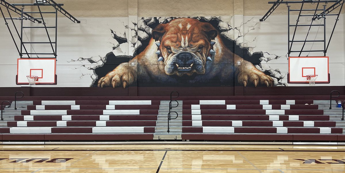 <a href="/BeckJuniorHigh/">Beck Junior High</a> absolutely loves our upgrades to a few walls by murals done this summer. Wait until you see the gym floor!