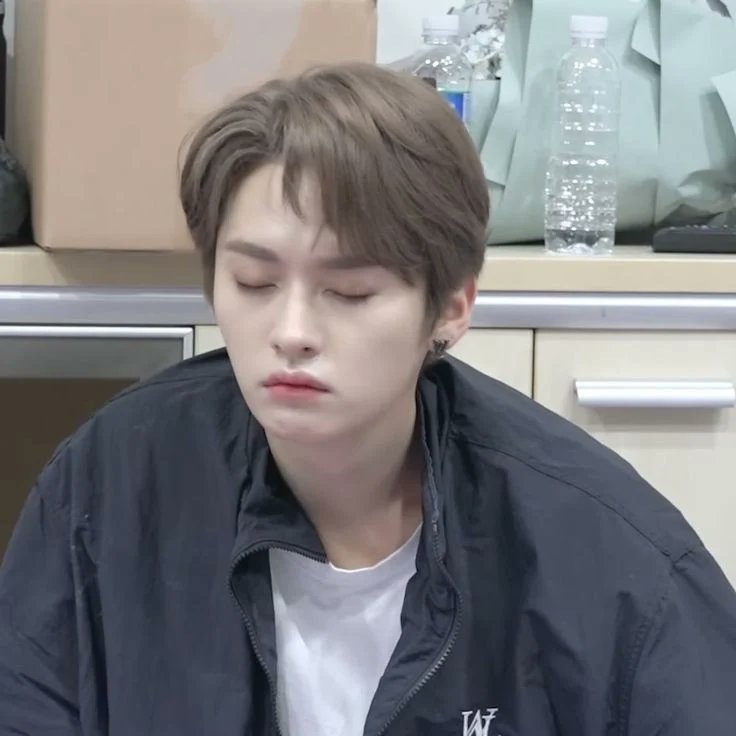 My baby is still sleepy.