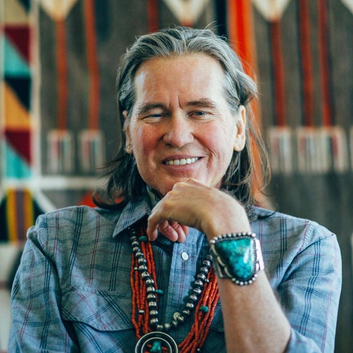 Watching the documentary Val and god damn didn’t know Val Kilmer was an Uncle the way he decked out in turquoise!
The Holy People seeing him for sure! 😂