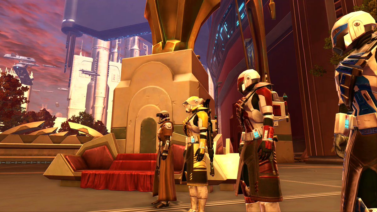 121stAurek's tweet photo. We love a good induction ceremony! Welcome to the Unified Republic, new inductees! #121st #swtor #troopers #jedi #smugglers https://t.co/z7EuxfSTWI