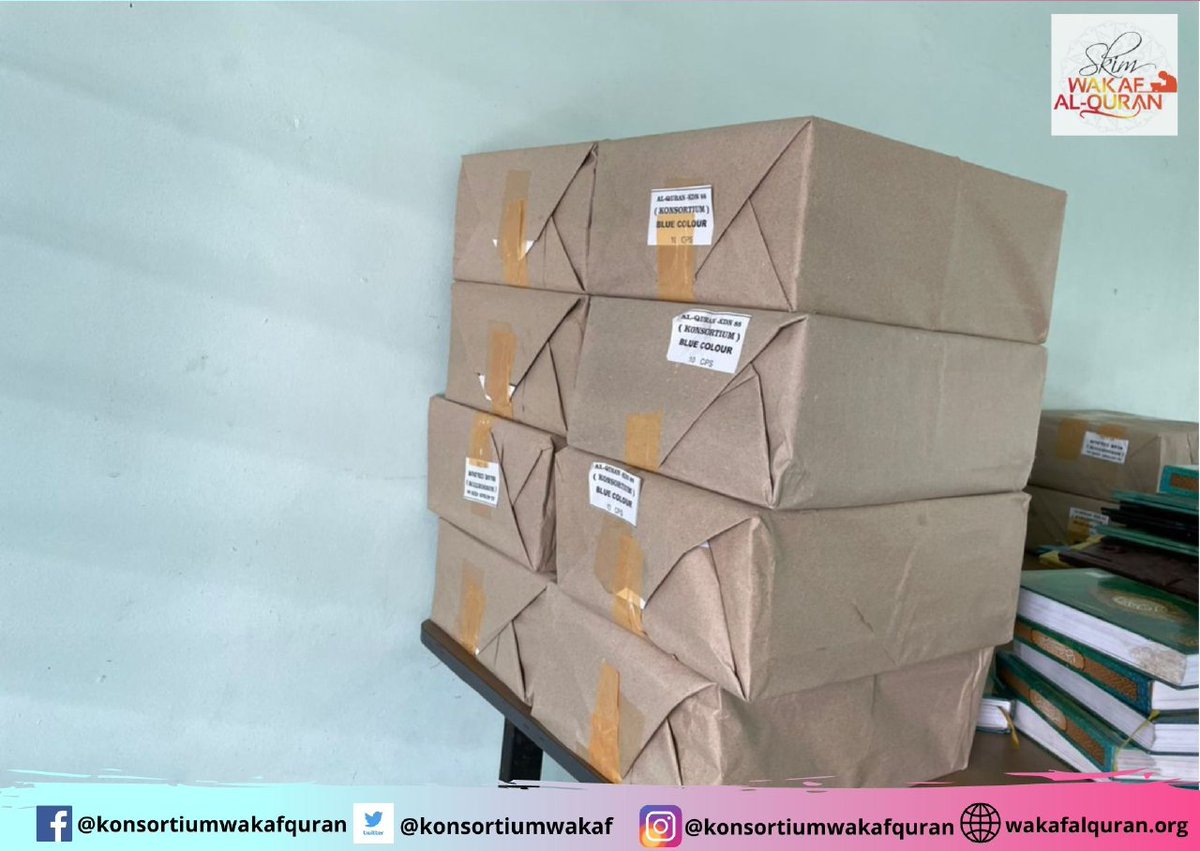 Syukur pagi semalam kami bekerjasama di SK Sementa berjumpa pelajar2 untuk mengirimkan sumbangan 125 naskah Al-Quran 

Sayu hati melihat Alquran yang lusuh di rak-rak mereka. Kami berusaha segerakan permintaan ini. Alhamdulillah dipermudahkan

link web ➡️: konsortiumwakafquran.onpay.my/order/form/wak…