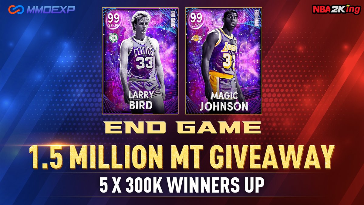 MmoexpService's tweet photo. TUESDAY END GAME 1.5MIL MT GIVEAWAYS

✅Follow @MmoexpService &amp; @NBA2KingService 
✅RT &amp; Tag 2 friends &amp; Like

If you bought MT at https://t.co/RJP5M4xBHG or https://t.co/BFiWciYo2Z, upload invoice proof (cover invoice No. last three numbers), you'll have bigger chance to win https://t.co/J6e4Pfzuwl