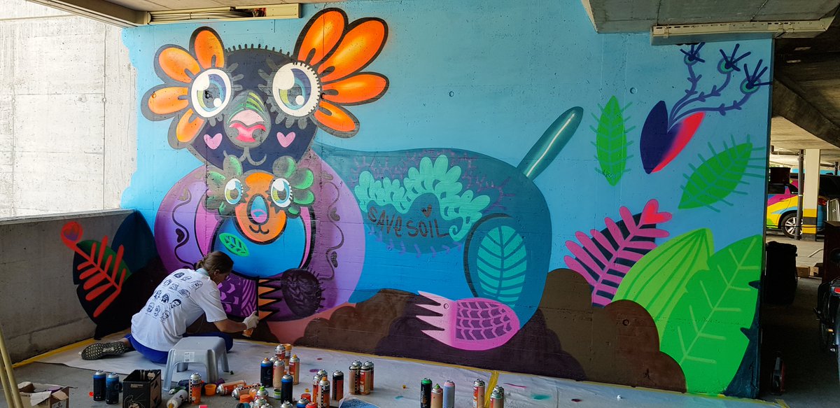 nanowellbeing's tweet photo. In Crans Montana, #Switzerland: gorgeous #SaveSoil themed #graffiti at #VisionArtFestival on the eve of #SwissNationalDay
Find the artist #elfkunst on IG:
https://t.co/x3COqAkIb4
Many thx πππ
@s_sommaruga @ibrahimthiaw
#redbullswitzerland #climate #Swiss #1erAout https://t.co/Ay79SUjr9U
