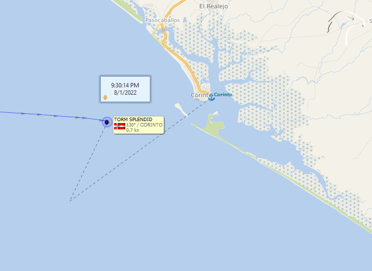 FlconEYES's tweet photo. ⚓️#TORMSPLENDID #IMO9854791 9854791
Tanquero. Bandera de Dinamarca.
Con crudo desde Estonia. Entregó en #Guatemala, #ElSalvador, #Honduras y ahora por entrar a #Corintos #Nicaragua.
Capac: 49,000 toneladas
#VesselAlert #oilandgas #oott #AIS #Maritime #OSINT #1Ago https://t.co/aYXHBsxElY