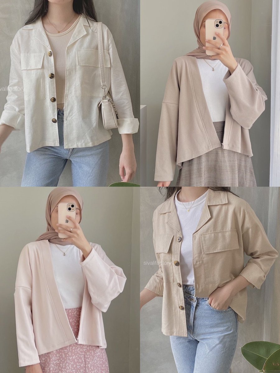 shopwithdiyan's tweet photo. Soft tone outerwear 🪷

— A thread https://t.co/W2r5jWIHd7