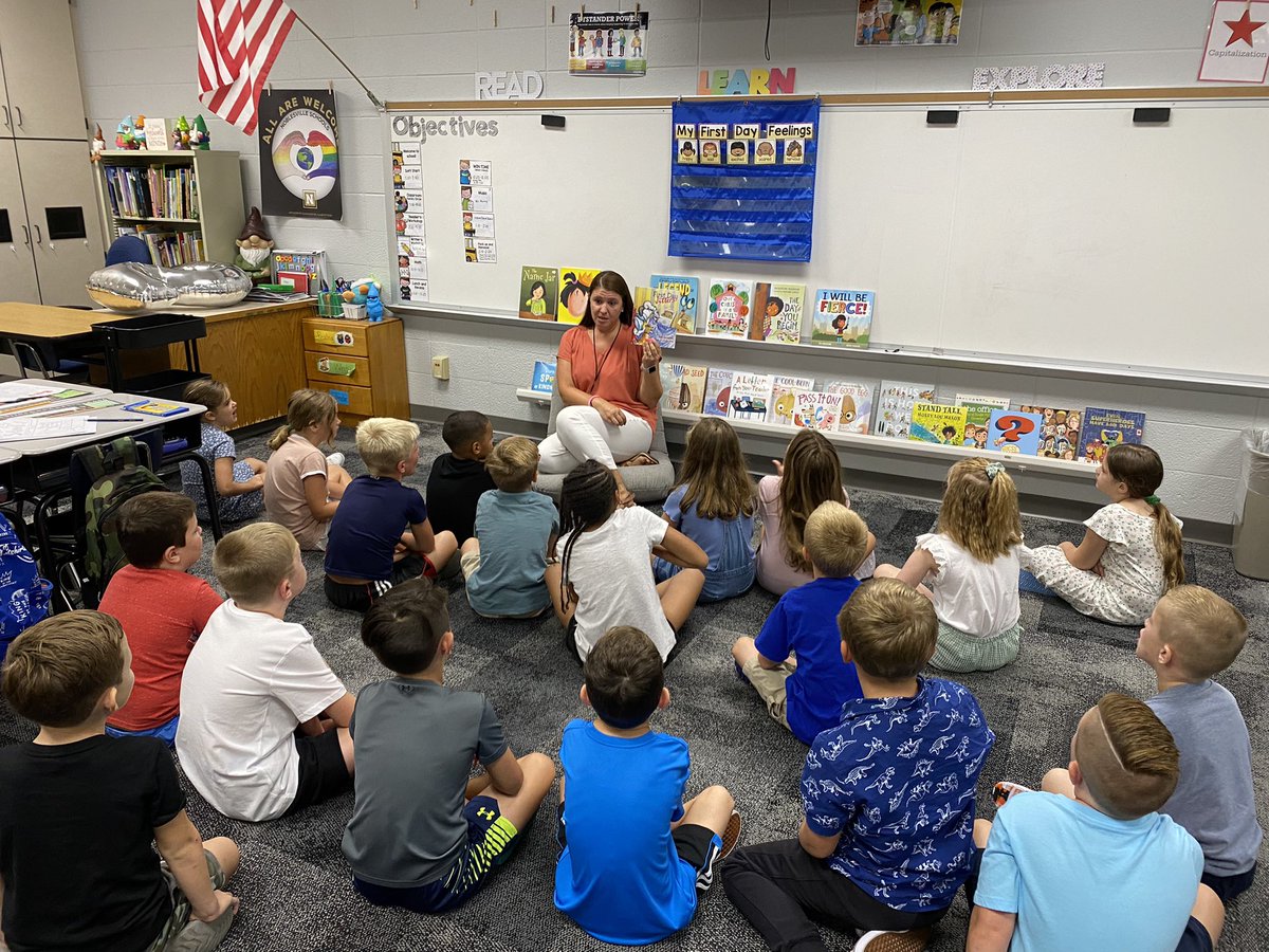 Happy first day for #SCmustangs &amp; last first day for my own kids <a href="/NobSchools/">Noblesville Schools</a> bittersweet!