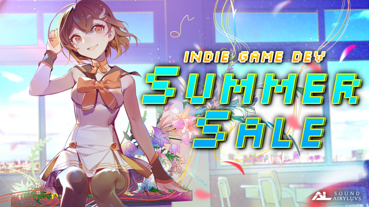 airyluvs_eng's tweet photo. Deals extended! So let's get upbeat about your gamedev! - Up to 50% OFF special deals end August 31st, 2022

✅https://t.co/s10JE6oS4l

#gamedev #indiedeveloper #indiedevhour #Unity #unity3d
#rpgmaker #UnrealEngine #UnrealEngine5 #gamemusic https://t.co/7G8plrKV7m