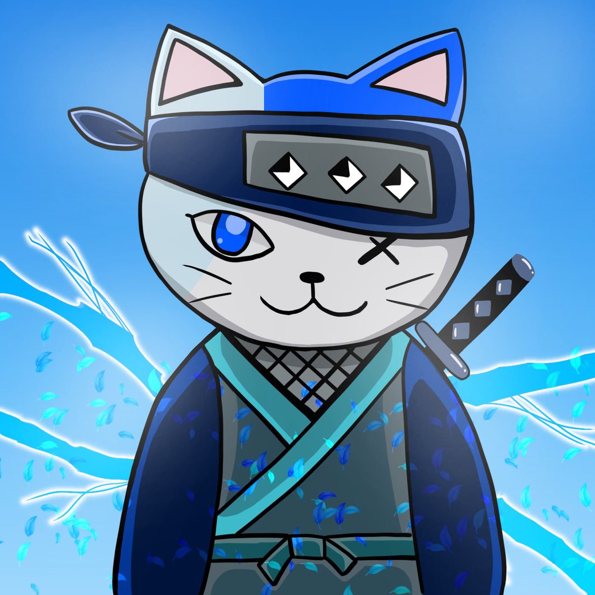 kiyoshi73yoshi's tweet photo. 🎁#giveaway 🎁
 Ninjartファンアート

今回ファンアート(+別ver.)で描かせてもらった猫又を各1名様にプレゼントします🎁
[参加方法]
1️⃣フォロー
@CryptoNinja_NFT 
@kiyoshi73yoshi
2️⃣このツイートを❤＋RT
(固定RTは喜びます)
〆切 8/4 22:00
 #CNP #NFT #NFTs #NFTGiveaway  #Giveaway https://t.co/nQWVGx9JW1