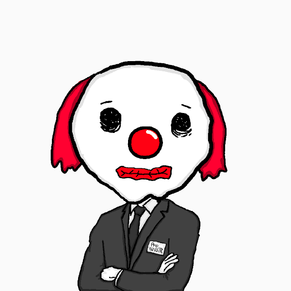 itsburgss's tweet photo. Clown Raid!!! #honkhonk #clownfollowclown @nftinvestrs https://t.co/AwBsBUs6Zi
