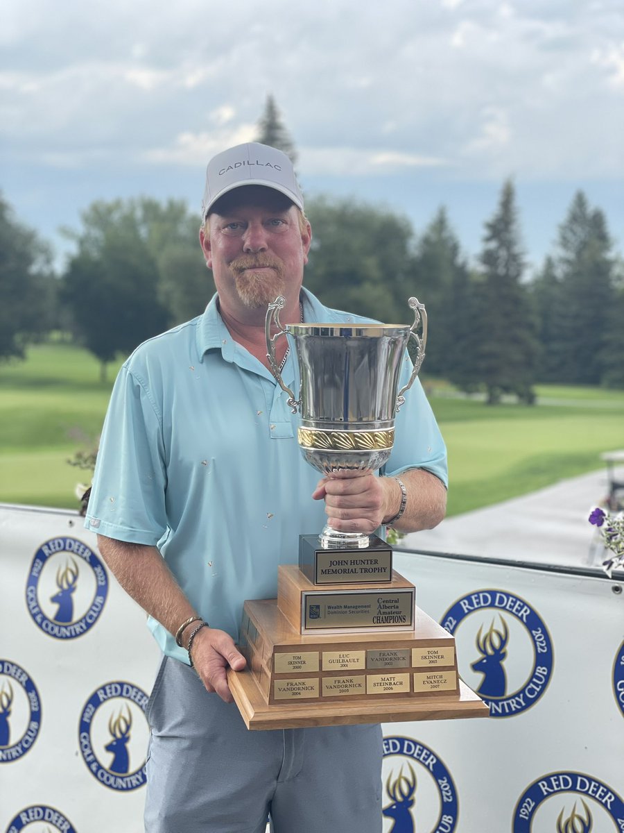 Congratulations Dan Soley, on capturing the 100th Central Alberta Amateur presented by RBC Wealth Management Dominion Securities. 

#Champion
#ClubLife