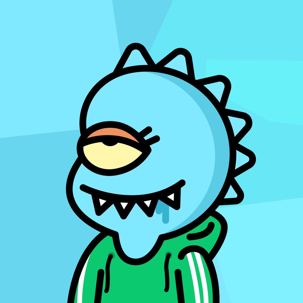 Giving away <a href="/Cosmodinos/">Cosmodinos</a> #3928 just because I really appreciate all our followers, you've all stuck with us through high's and low's and I wanna show some love!
To enter the giveaway:

- Follow <a href="/KirbyMiningCo/">Kirby Mining Co. 🪐</a> 
- Like and Retweet
- Be kind to others

Winner announced in 48 hrs. ❤️